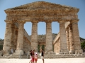 Segesta - Tempel - Fassade / Segesta - tempio - facciata