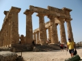 Selinunte - Tempel E Fassade / Selinunte - tempio E facciata