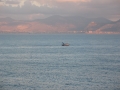 Meerblick nach Palermo im Morgenrot / Mare in direzione Palermo nell aurora